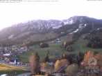 Archiv Foto Webcam Sicht vom Kinderhotel Oberjoch aus auf das Skigebiet gegenüber 05:00