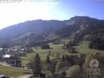Archiv Foto Webcam Sicht vom Kinderhotel Oberjoch aus auf das Skigebiet gegenüber 07:00