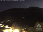 Archived image Webcam View of the kids hotel Oberjoch at the slopes in front 01:00