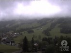 Archived image Webcam View of the kids hotel Oberjoch at the slopes in front 13:00