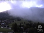 Archiv Foto Webcam Sicht vom Kinderhotel Oberjoch aus auf das Skigebiet gegenüber 19:00