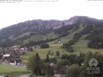 Archiv Foto Webcam Sicht vom Kinderhotel Oberjoch aus auf das Skigebiet gegenüber 06:00