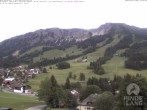 Archiv Foto Webcam Sicht vom Kinderhotel Oberjoch aus auf das Skigebiet gegenüber 11:00