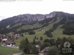 Archiv Foto Webcam Sicht vom Kinderhotel Oberjoch aus auf das Skigebiet gegenüber 15:00