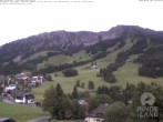 Archiv Foto Webcam Sicht vom Kinderhotel Oberjoch aus auf das Skigebiet gegenüber 06:00