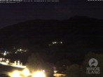 Archived image Webcam View of the kids hotel Oberjoch at the slopes in front 23:00