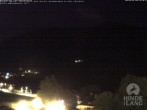 Archived image Webcam View of the kids hotel Oberjoch at the slopes in front 01:00