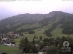 Archiv Foto Webcam Sicht vom Kinderhotel Oberjoch aus auf das Skigebiet gegenüber 09:00
