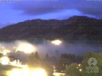Archiv Foto Webcam Sicht vom Kinderhotel Oberjoch aus auf das Skigebiet gegenüber 21:00