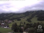 Archiv Foto Webcam Sicht vom Kinderhotel Oberjoch aus auf das Skigebiet gegenüber 06:00