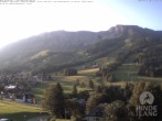 Archiv Foto Webcam Sicht vom Kinderhotel Oberjoch aus auf das Skigebiet gegenüber 05:00