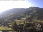 Archiv Foto Webcam Sicht vom Kinderhotel Oberjoch aus auf das Skigebiet gegenüber 06:00