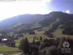 Archiv Foto Webcam Sicht vom Kinderhotel Oberjoch aus auf das Skigebiet gegenüber 07:00