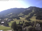 Archiv Foto Webcam Sicht vom Kinderhotel Oberjoch aus auf das Skigebiet gegenüber 07:00