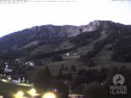 Archiv Foto Webcam Sicht vom Kinderhotel Oberjoch aus auf das Skigebiet gegenüber 03:00