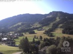 Archiv Foto Webcam Sicht vom Kinderhotel Oberjoch aus auf das Skigebiet gegenüber 07:00