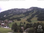 Archiv Foto Webcam Sicht vom Kinderhotel Oberjoch aus auf das Skigebiet gegenüber 15:00