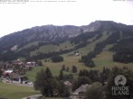 Archiv Foto Webcam Sicht vom Kinderhotel Oberjoch aus auf das Skigebiet gegenüber 11:00