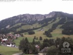 Archiv Foto Webcam Sicht vom Kinderhotel Oberjoch aus auf das Skigebiet gegenüber 15:00