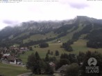 Archiv Foto Webcam Sicht vom Kinderhotel Oberjoch aus auf das Skigebiet gegenüber 13:00