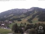 Archiv Foto Webcam Sicht vom Kinderhotel Oberjoch aus auf das Skigebiet gegenüber 05:00