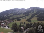 Archiv Foto Webcam Sicht vom Kinderhotel Oberjoch aus auf das Skigebiet gegenüber 11:00