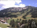 Archiv Foto Webcam Sicht vom Kinderhotel Oberjoch aus auf das Skigebiet gegenüber 15:00