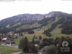 Archiv Foto Webcam Sicht vom Kinderhotel Oberjoch aus auf das Skigebiet gegenüber 05:00