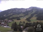 Archiv Foto Webcam Sicht vom Kinderhotel Oberjoch aus auf das Skigebiet gegenüber 06:00