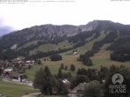 Archiv Foto Webcam Sicht vom Kinderhotel Oberjoch aus auf das Skigebiet gegenüber 11:00