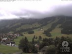 Archiv Foto Webcam Sicht vom Kinderhotel Oberjoch aus auf das Skigebiet gegenüber 09:00