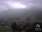 Archiv Foto Webcam Sicht vom Kinderhotel Oberjoch aus auf das Skigebiet gegenüber 17:00