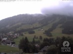 Archiv Foto Webcam Sicht vom Kinderhotel Oberjoch aus auf das Skigebiet gegenüber 19:00