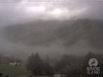 Archiv Foto Webcam Sicht vom Kinderhotel Oberjoch aus auf das Skigebiet gegenüber 05:00