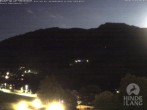 Archiv Foto Webcam Sicht vom Kinderhotel Oberjoch aus auf das Skigebiet gegenüber 23:00