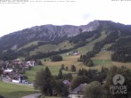 Archiv Foto Webcam Sicht vom Kinderhotel Oberjoch aus auf das Skigebiet gegenüber 05:00