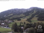 Archiv Foto Webcam Sicht vom Kinderhotel Oberjoch aus auf das Skigebiet gegenüber 06:00