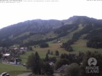 Archiv Foto Webcam Sicht vom Kinderhotel Oberjoch aus auf das Skigebiet gegenüber 07:00