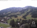 Archiv Foto Webcam Sicht vom Kinderhotel Oberjoch aus auf das Skigebiet gegenüber 09:00