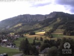 Archiv Foto Webcam Sicht vom Kinderhotel Oberjoch aus auf das Skigebiet gegenüber 06:00