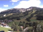 Archiv Foto Webcam Sicht vom Kinderhotel Oberjoch aus auf das Skigebiet gegenüber 15:00