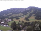 Archiv Foto Webcam Sicht vom Kinderhotel Oberjoch aus auf das Skigebiet gegenüber 06:00