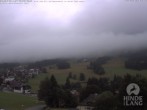 Archiv Foto Webcam Sicht vom Kinderhotel Oberjoch aus auf das Skigebiet gegenüber 05:00