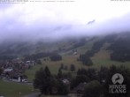 Archiv Foto Webcam Sicht vom Kinderhotel Oberjoch aus auf das Skigebiet gegenüber 05:00
