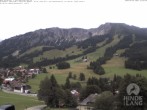Archiv Foto Webcam Sicht vom Kinderhotel Oberjoch aus auf das Skigebiet gegenüber 11:00