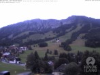 Archiv Foto Webcam Sicht vom Kinderhotel Oberjoch aus auf das Skigebiet gegenüber 19:00