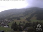 Archiv Foto Webcam Sicht vom Kinderhotel Oberjoch aus auf das Skigebiet gegenüber 05:00