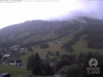 Archiv Foto Webcam Sicht vom Kinderhotel Oberjoch aus auf das Skigebiet gegenüber 06:00