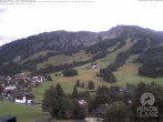 Archiv Foto Webcam Sicht vom Kinderhotel Oberjoch aus auf das Skigebiet gegenüber 07:00