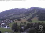 Archiv Foto Webcam Sicht vom Kinderhotel Oberjoch aus auf das Skigebiet gegenüber 06:00